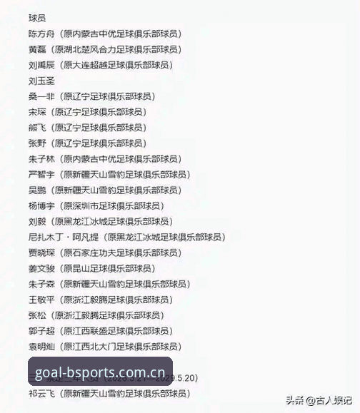 中国足协第三批禁足名单全面解析：从BSports视角看足球反腐的深层逻辑